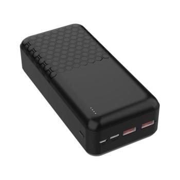 Power Bank Power Delivery 30000 mAh/22,5W/3,7V fekete PMPB30OP19B kép