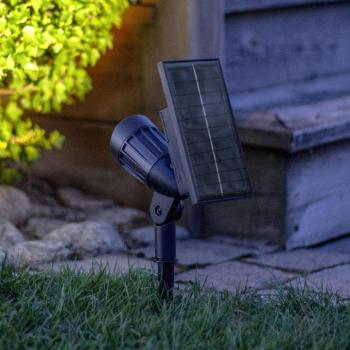 Powerspot 19 cm-es RGBW LED spotlámpa, 80 lm, fekete, földbe szúrható kép
