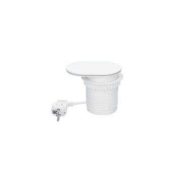 PP124CW-PD20 - Beépíthető konnektor 20 W, 1x aljzat + USB A+C, fehér PP124CW-PD20
