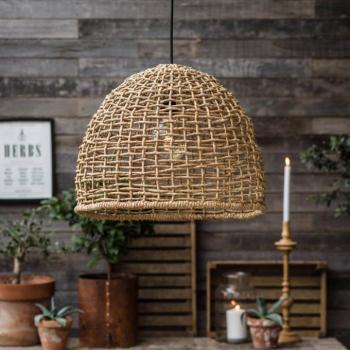 PR Home Cebu lógó világítás, Ø 57 cm, Lampakanay burával, IP20 kép