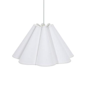 PR Home Classic függőlámpa, pamut, fehér, Ø 21 cm kép
