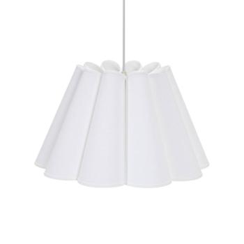 PR Home Classic függőlámpa, pamut, fehér, Ø 32 cm kép