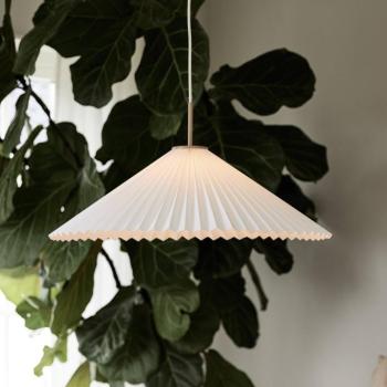 PR Home függőlámpa Dora, Ø 60 cm, papír, fehér kép