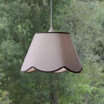 PR Home Nell lógó világítás, mohazöld, Ø 35 cm, E27, szövet kép