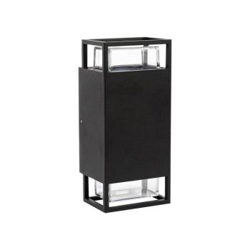 Prezent - Kültéri fali lámpa EVENTO 2xGU10/35W/230V IP54 fekete 28211