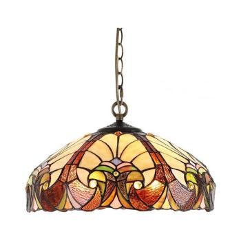 Prezent - Láncos csillár TIFFANY XX 2xE27/60W/230V kép