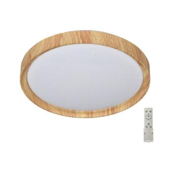 Prezent -LED állítható fényű mennyezeti lámpa WOODEN LED/33W/230V 3000-6500