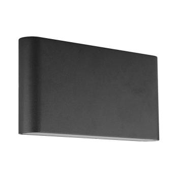 Prezent - LED Kültéri fali lámpa MAER 2xLED/5W/230V IP44 fekete kép
