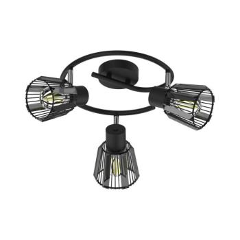 Prezent - spotlámpa PONTEO 3xE27/40W/230V fekete kép