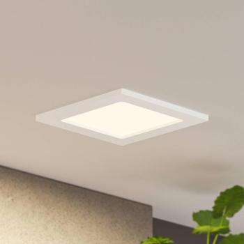 Prios Helina LED-es süllyesztett lámpa, fehér, 11,5 cm, fényerőszabályzóval kép