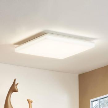 Prios LED mennyezeti lámpa Artin, 33 cm, fehér, szögletes, érzékelős, szögletes kép
