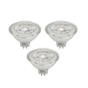 Prios LED reflektor GU5.3 4.3W 345lm 36° világos 830 3 darabos készlet kép