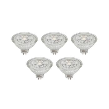 Prios LED reflektor GU5.3 4.9W 500lm 36° clear 827 5 darabos készlet kép