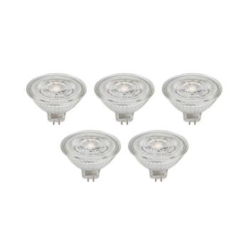 Prios LED reflektor GU5.3 4.9W 500lm 36° világos 830 5 darabos készlet kép