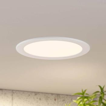 Prios LED süllyesztett lámpa Cadance, fehér, 24 cm, CCT, IP44 kép