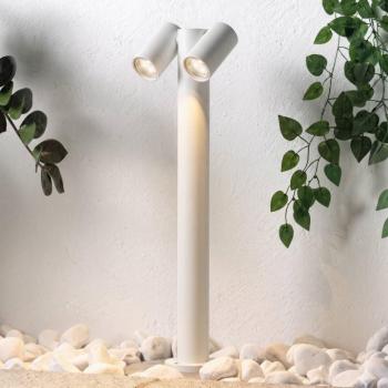 PRIOS Tulimar ösvény világítás, 2 izzós, 60 cm, fehér, IP65 kép