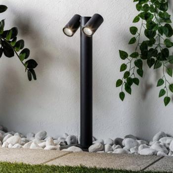 Prios útvilágítás Tulimar, 2-lámpás, 60cm, fém, IP65 kép
