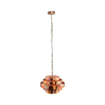PTMD - ZANTH láncos csillár 1xE27/40W/230V átm. 42 cm rézszínű 8720014562531 kép
