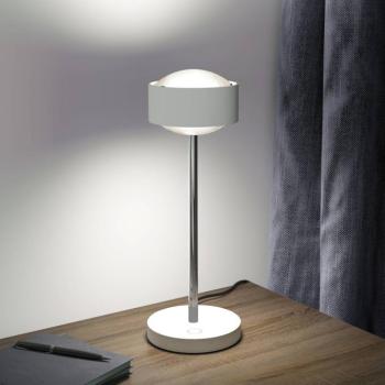 Puk! 120 Eye Table LED matt lencsék, fehér/króm kép