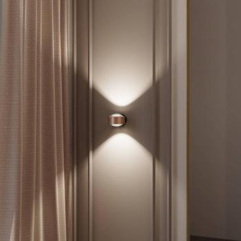 Puk! 120 Wall LED spotlámpa lencse réz/fekete kép