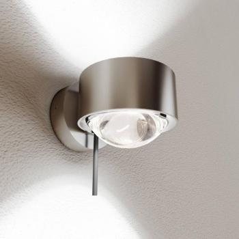 Puk! 80 Wall LED spot áttetsző lencsék króm matt kép