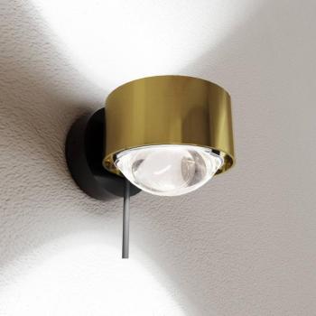 Puk! 80 Wall LED spot lencsék átl. sárgaréz/fekete kép