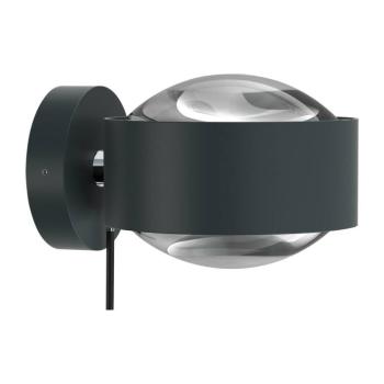 Puk Maxx Wall+, G9, átlátszó lencsék, antracit/króm kép