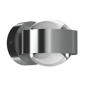 Puk Mini fali LED 2x8W lencsék átlátszó, matt króm kép