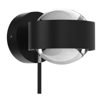 Puk Mini Wall+, G9 lencsék átlátszó, fekete matt/króm kép