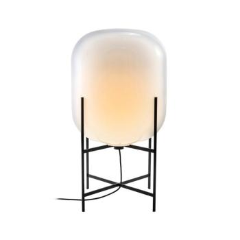 pulpo állólámpa Oda Medium, fehér/fekete, magasság 85 cm kép