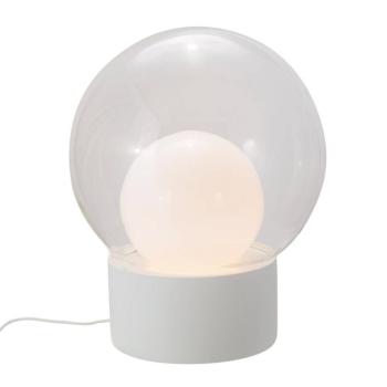pulpo asztali lámpa Boule Medium, átlátszó/opál/fehér, üveg kép