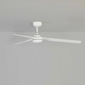 Punt M mennyezeti ventilátor, fehér, egyenáramú, csendes, Ø 130 cm, kép