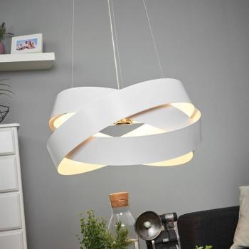 Pura függőlámpa fehér színben, 60cm, 8x G9 kép