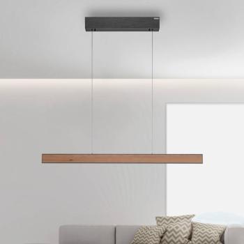 LED függő világítás PURE E-Motion, tölgy/fekete gyöngyház, CCT kép
