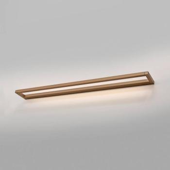 PURE Puro LED fali lámpa, bronz, szélesség 100 cm, alumínium, kép