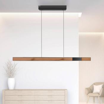 PURE Moto-Rise LED lógó világítás, tölgy/fekete gyöngyház, alumínium, CCT kép