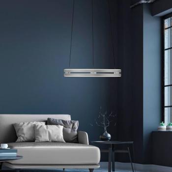 LED lógó világítás PURE E-Loop, kő, Ø 50 cm, alumínium, CCT kép