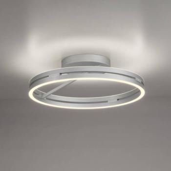 PURE LED mennyezeti világítás Loop, alumínium, fém, Ø 60 cm CCT kép