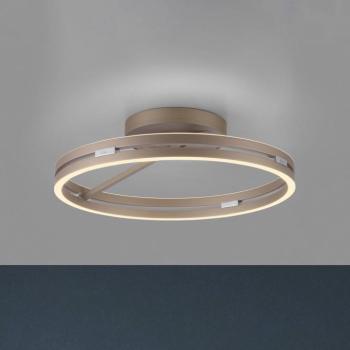 PURE LED mennyezeti világítás Loop bronz színű, fém Ø 60 cm CCT kép