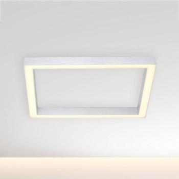 PURE Lines Square LED mennyezeti lámpa, 55 cm, gyémánt, CCT kép