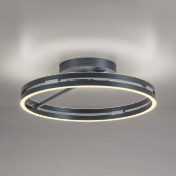 PURE Loop LED mennyezeti világítás, mystic grey, Ø 60 cm, CCT kép