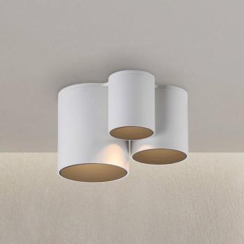 PURE Point LED fürdőszoba mennyezeti világítás, fehér, 18 cm, 3 izzós, IP44 kép