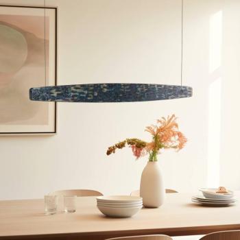 Quitani Lysia LED-es függő, oxidált/fekete, 148 cm kép