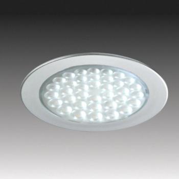 R 68-LED beépíthető lámpa rozsdamentes acél megjelenéssel kép