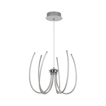 Rabalux 2434 - LED Csillár ALISHA LED/62W/230V ezüst 2434