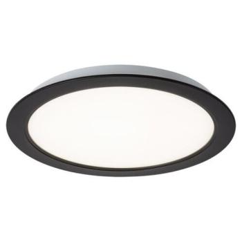 Rábalux , 2680 , Shaun , Ráépíthető és Beépíthető lámpa , fekete , IP20 , 4000K , 17W kép