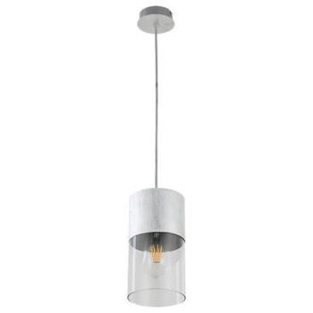 Rábalux , 3154 , Zelkova , Függeszték , súrolt alumínium , IP20 , E27K kép