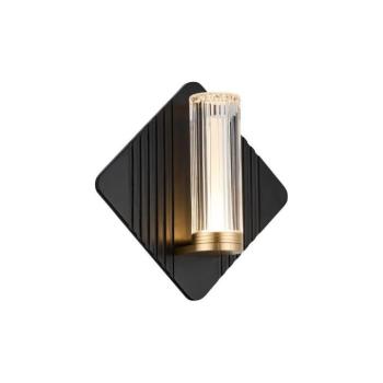 Rabalux 71407 - ROSALINE fürdőszobai LED fali lámpa LED/7W/230V IP44 fekete/arany 71407 kép