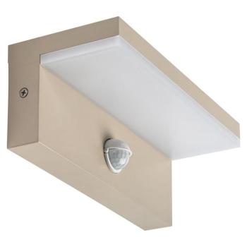 Rabalux 77220 - ZARAGOZA LED kültéri fali lámpa érzékelővel 9W/230V IP54 bézs 77220