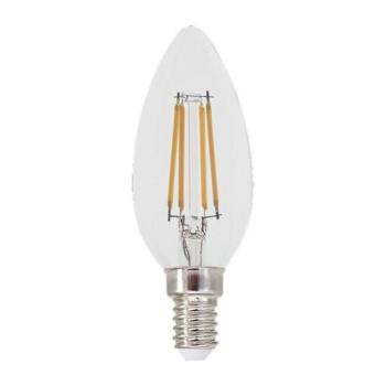 Rábalux , 79046 , Filament-LED , LED izzó , átlátszó , IP20 , E14 , 2700K , 4W kép